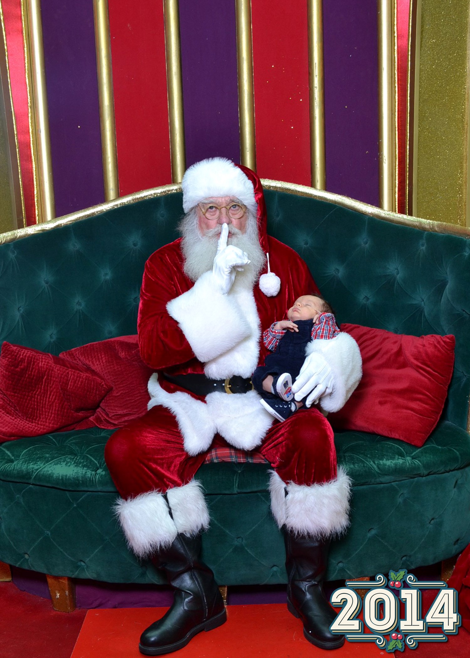 Andrew Meets Santa!