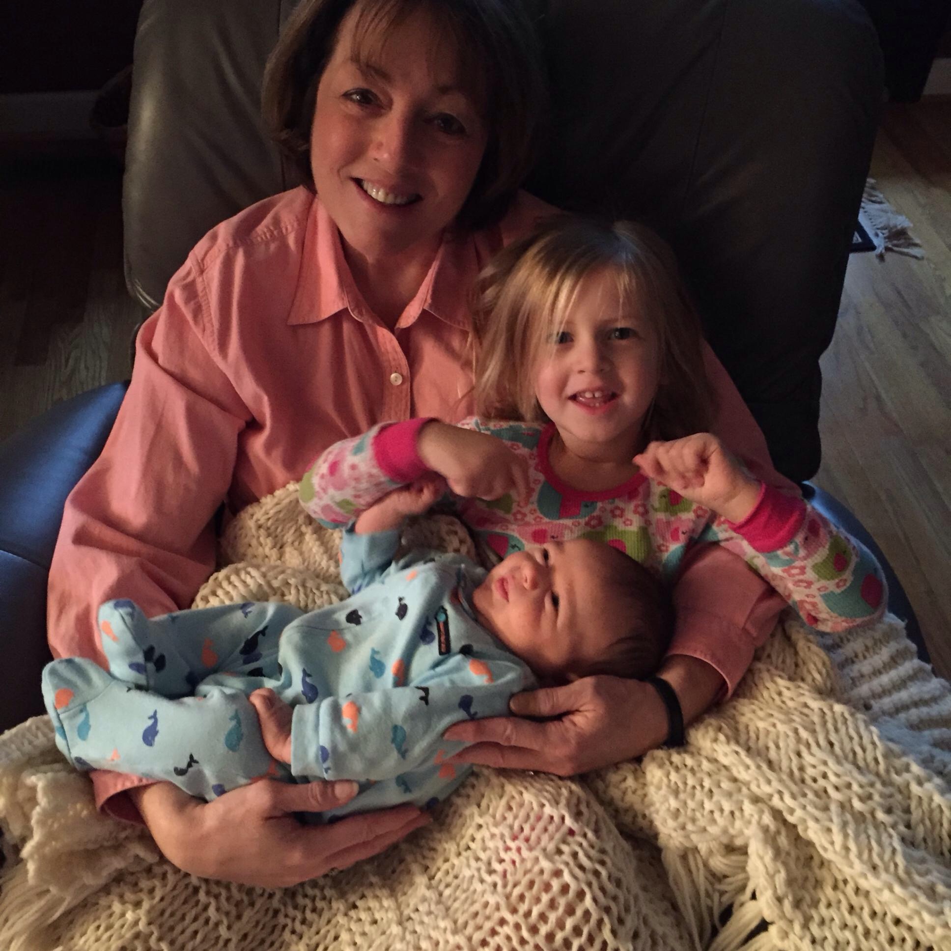 One happy grandma