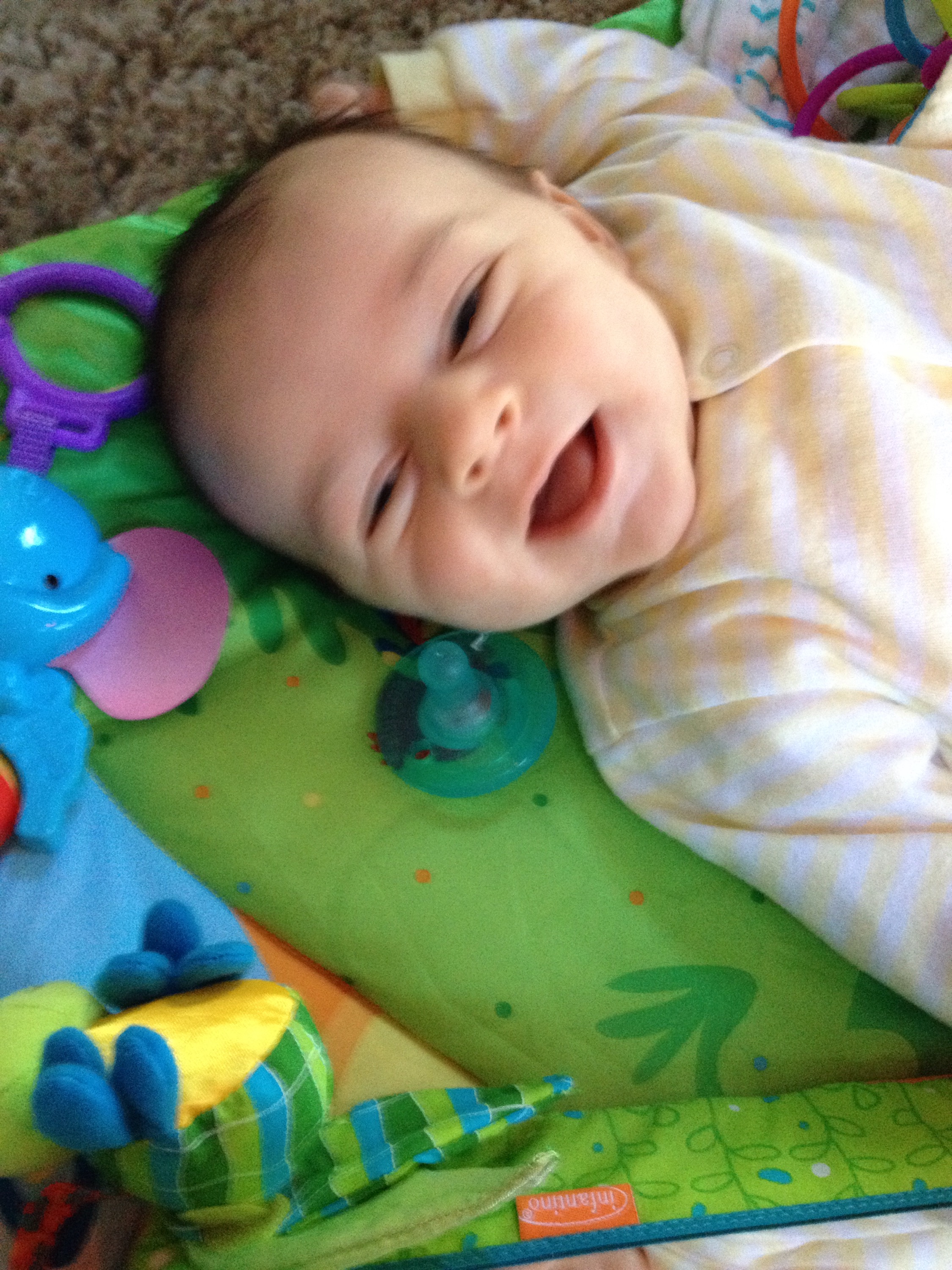 Happy baby