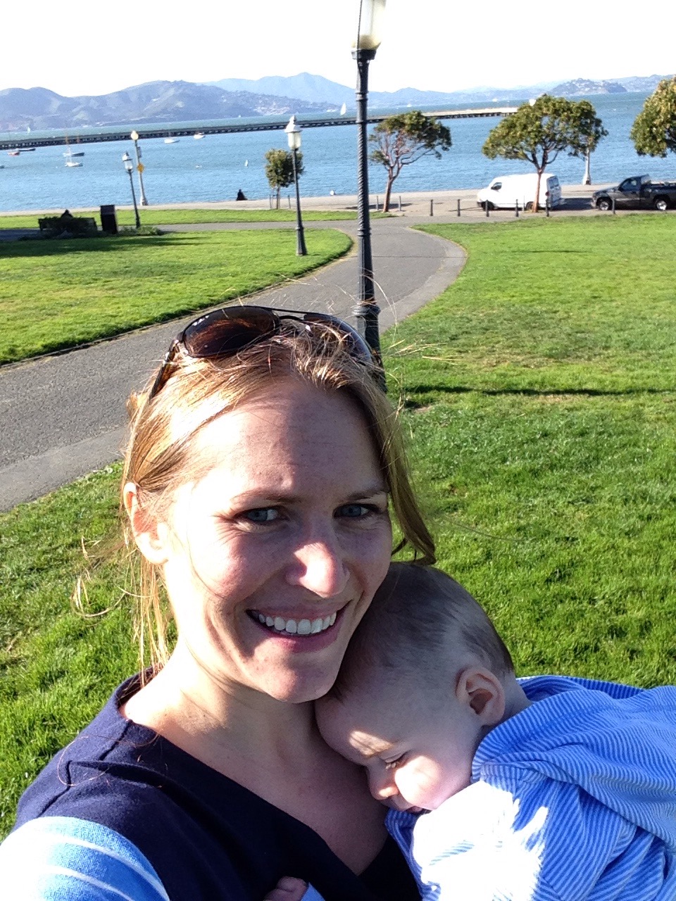 Mommy & son time in San Fran