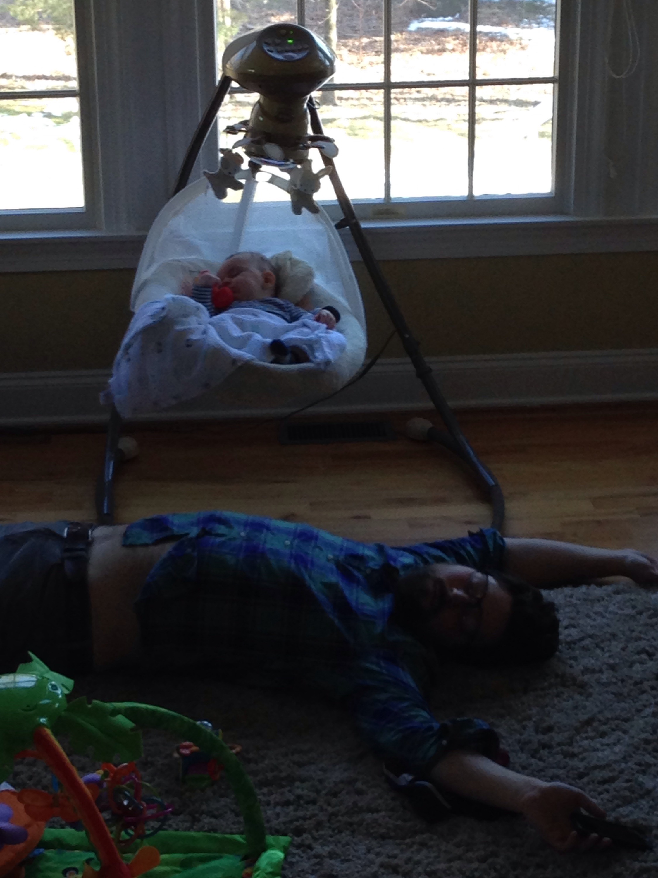 Who put who to sleep?