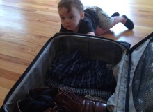 Helping Daddy Pack
