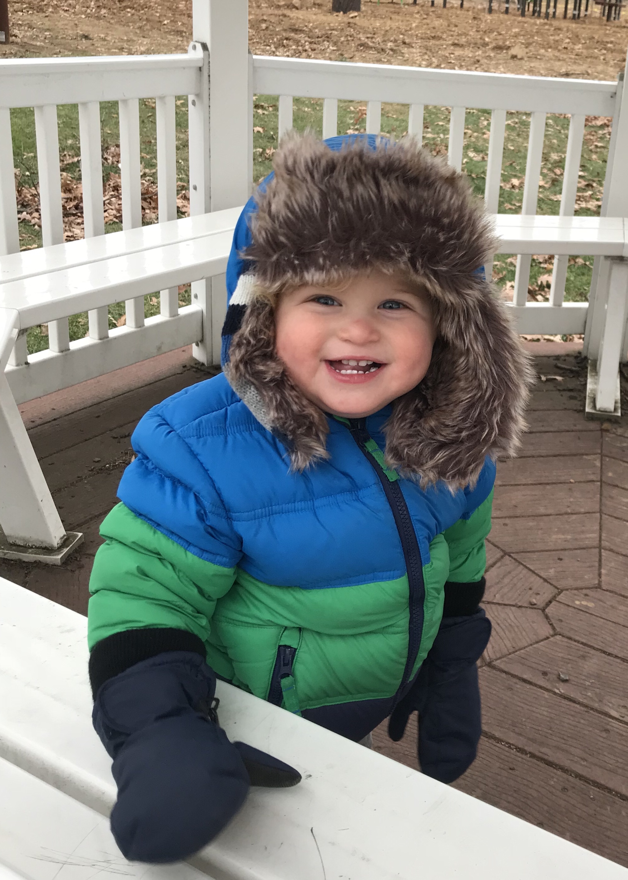 Bundled Up & Exploring!